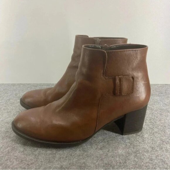 Gabor Tan Leather Ankle Boot Women’s Size 7 (UK6) - Picture 1 of 11